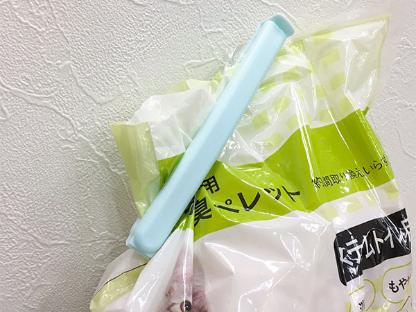 クリップ留めのイメージ