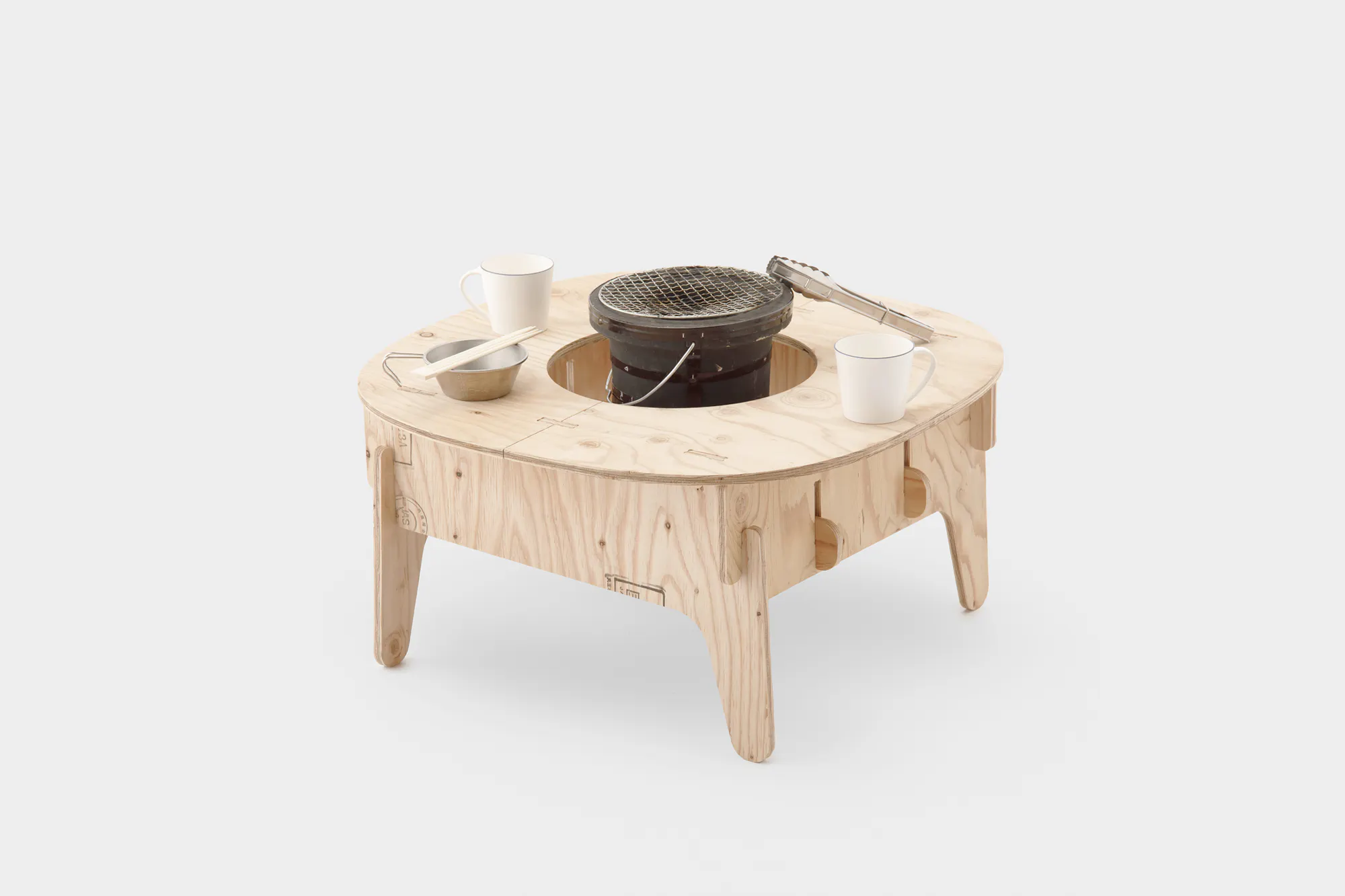 囲炉裏テーブル（ラーチ） | CAINZ DIY MARKET | オーダー家具 
