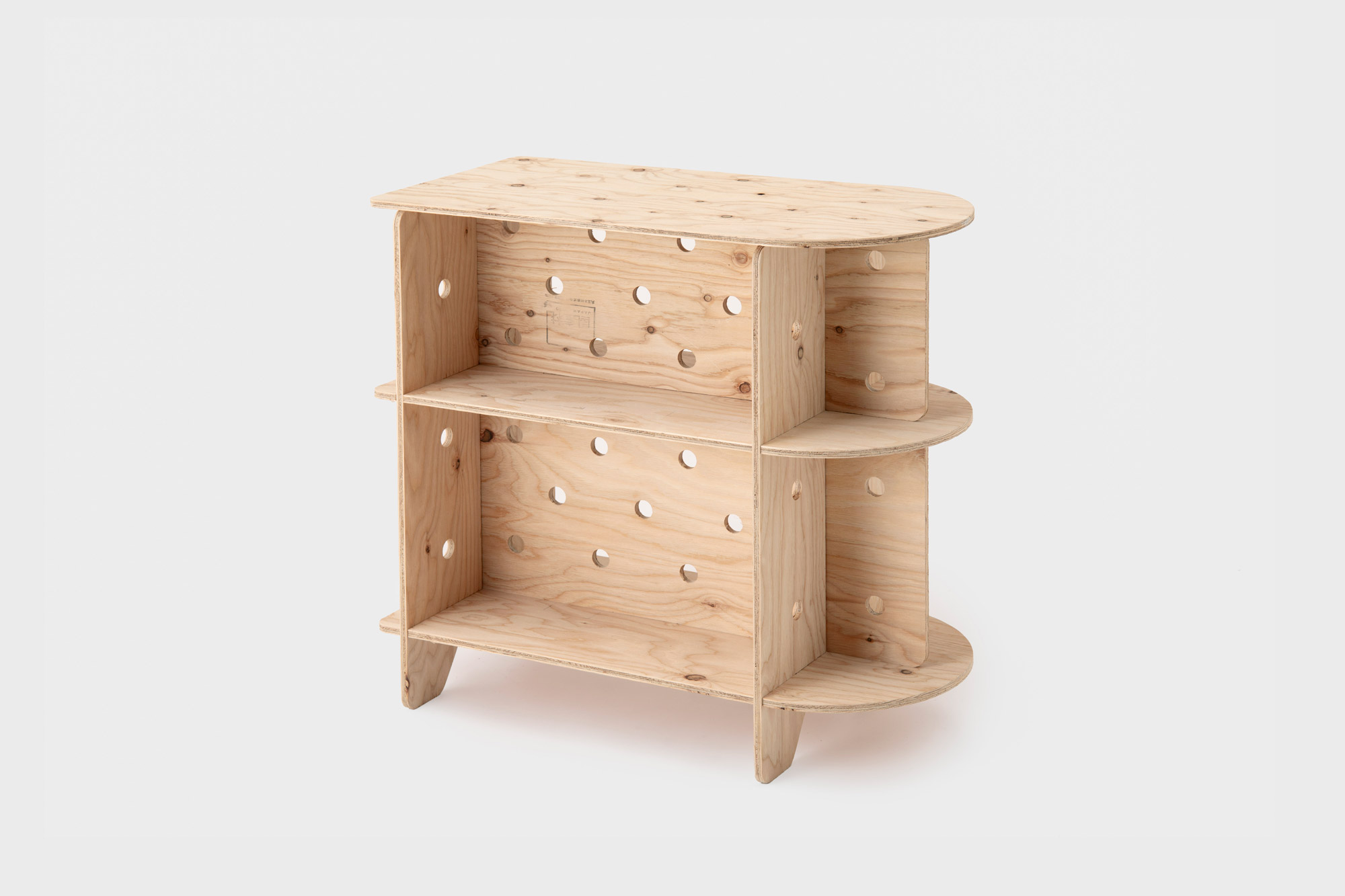 持ち運びできるカウンターディスプレイテーブル（半円） | CAINZ DIY