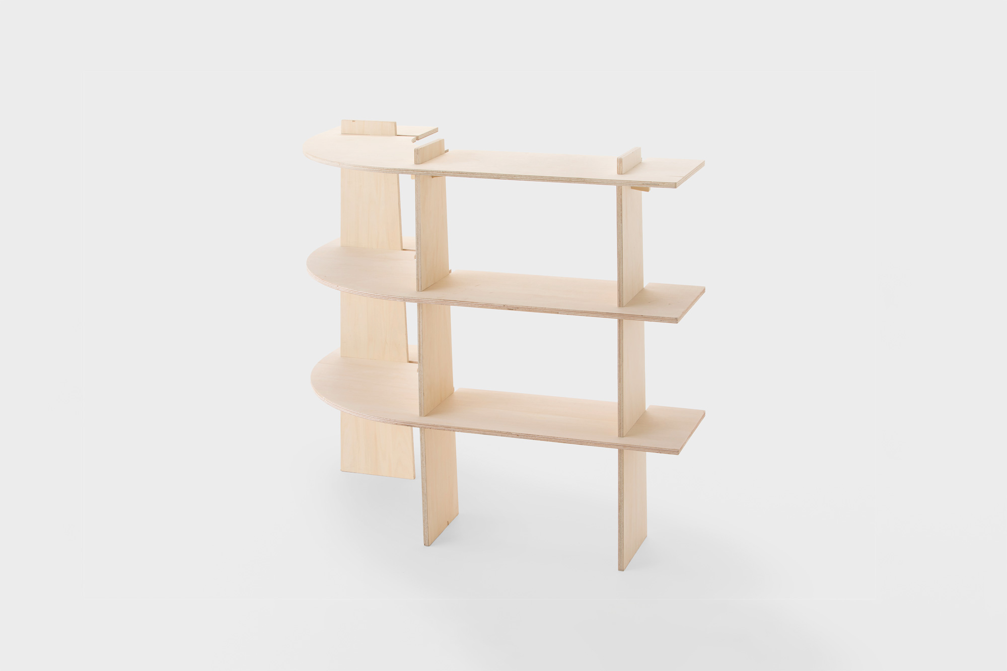 ブックシェルフ カーブ | CAINZ DIY MARKET | オーダー家具