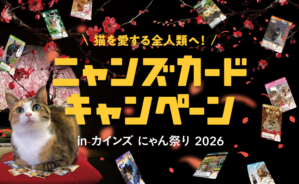 終了しました】カインズ にゃん祭り2026 | 猫の日｜ホームセンターの