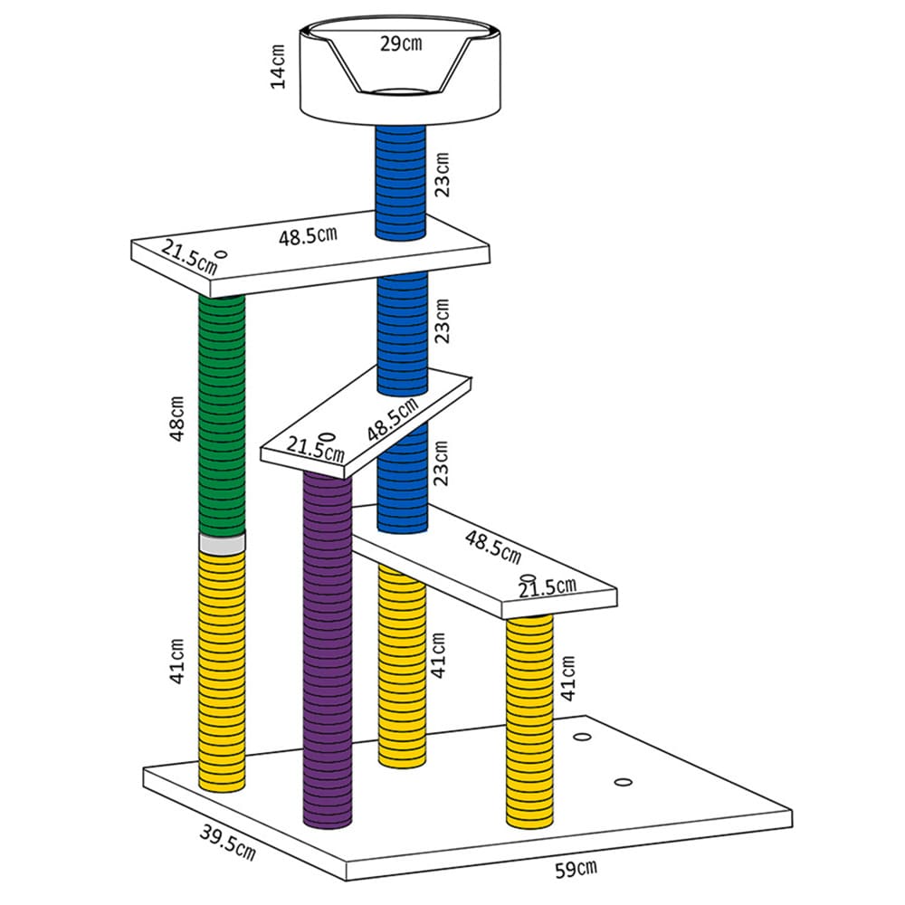 キャットインテリアタワー替えパーツ｜ホームセンターのカインズ