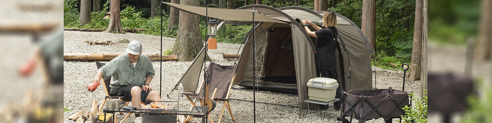CAMP HACK「お泊りキャンプ道具」