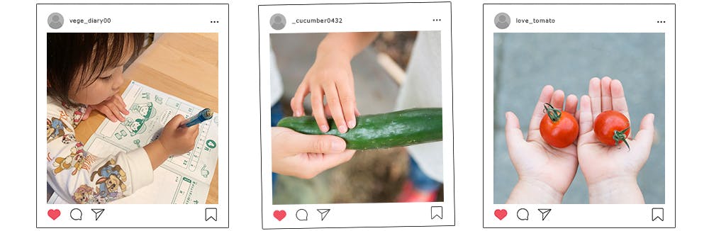 お子さまと一緒に育てた夏野菜の写真を大募集！