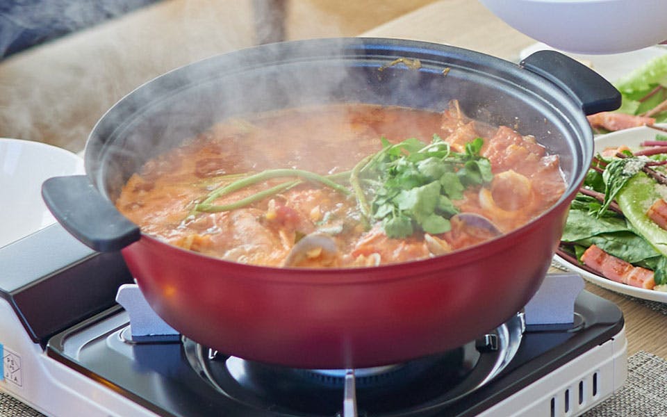 土鍋風卓上鍋 料理イメージ