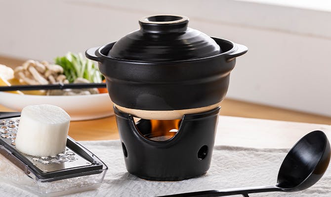 一人用土鍋 使用イメージ