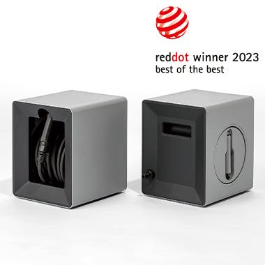 巻きながら洗えるホース付きリール 15m reddot winner 2023 best of the best 受賞
