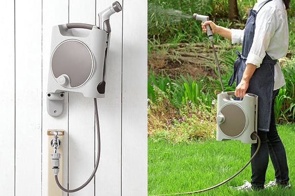 ホース ホースリールで毎日の散水がラクになる ホームセンター通販 カインズ ホース ホースリールで毎日の散水がラクになる ホームセンター通販 カインズ