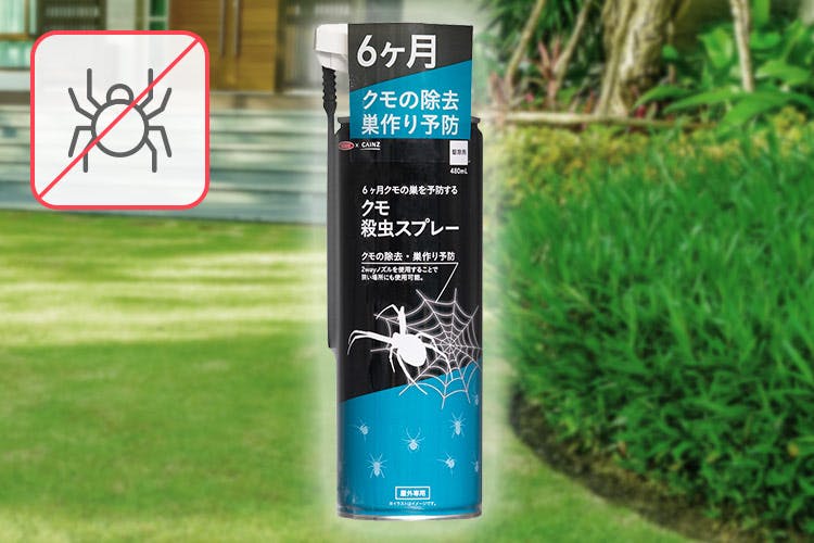 6ヶ月クモの巣を予防するクモ殺虫 エアゾールスプレー
