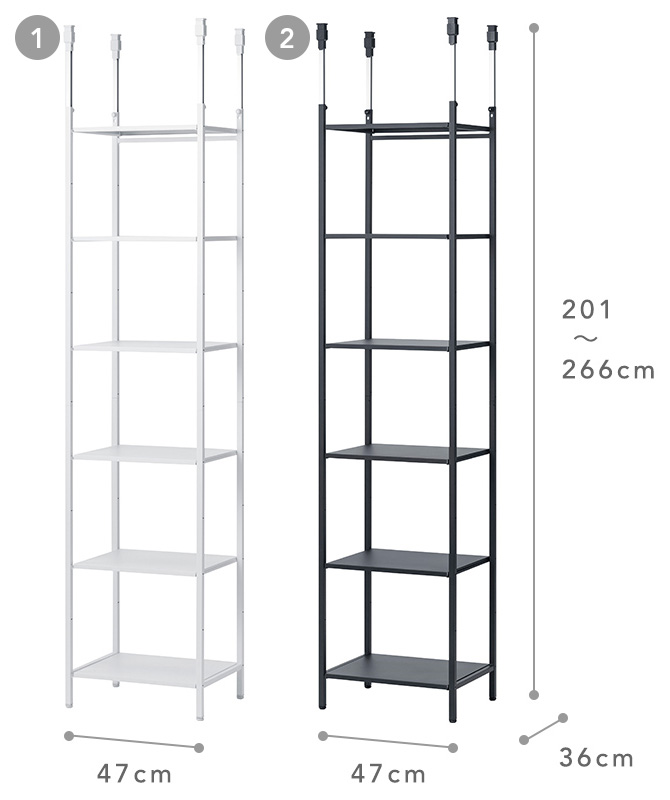 新登場！】つっぱればどこでも収納に。「アイランドシェルフ