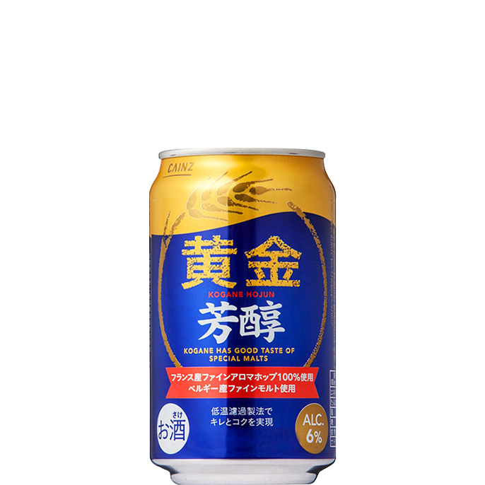 カインズオリジナル】 ビール・新ジャンル（発泡酒②） 黄金（こがね