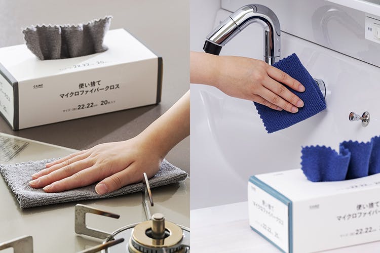 扉に掛ける折り畳みくず入れ