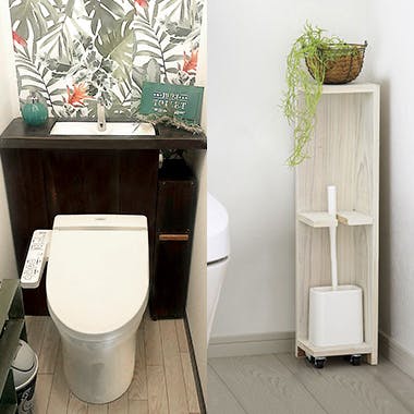 トイレ用品のワークショップ