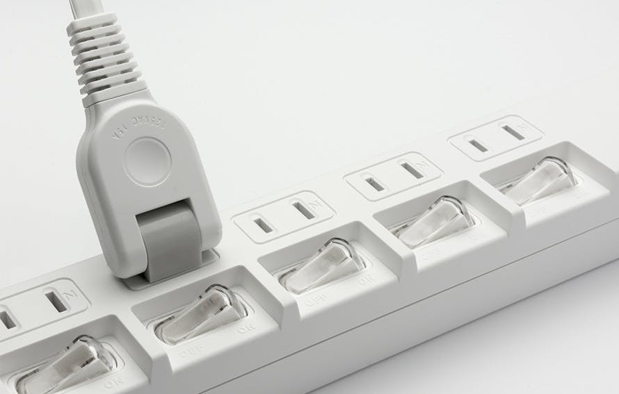 待機電力対策に節電タップ