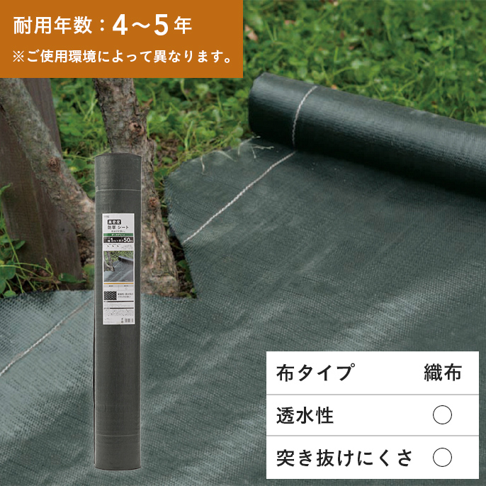 Amazon | カインズ(CAINZ) 超高密度 防草シート 黒 ブラック 幅