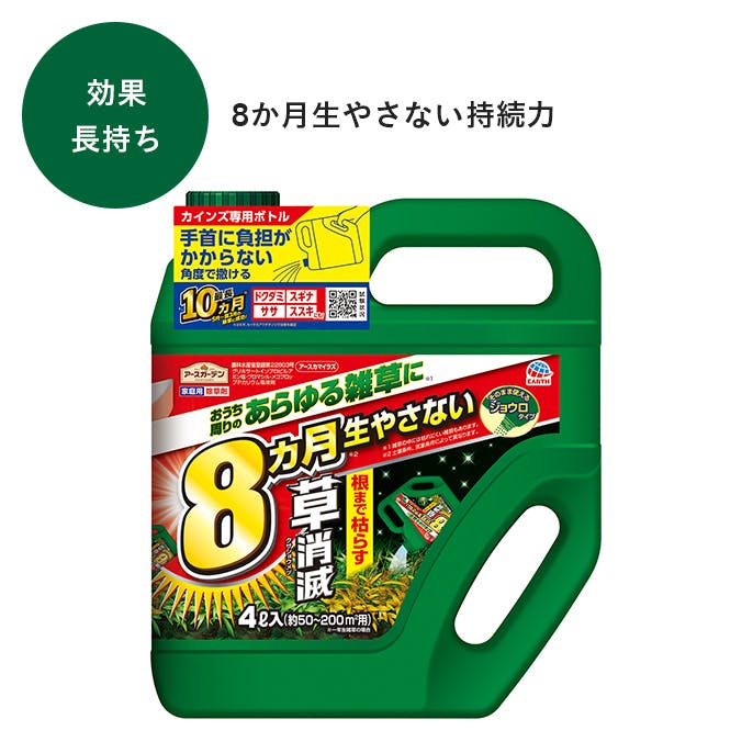 アース 根まで枯らす草消滅 ジョウロタイプ 4L