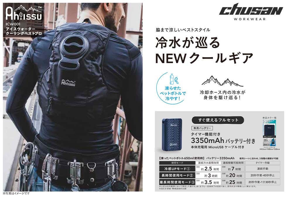 冷水が巡るNEWクールギア