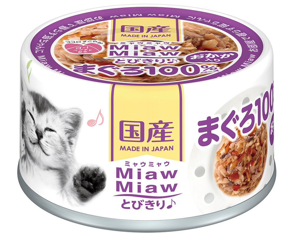 ミャウミャウとびきりまぐろ おかか入り 60g | キャットフード 通販