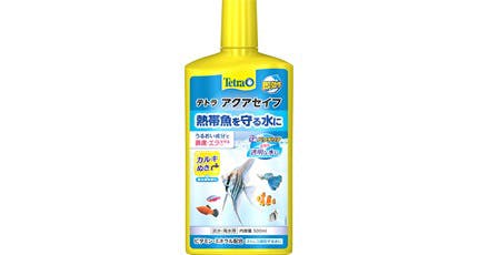 熱帯魚と全ての大切なお魚を守る、うるおい成分配合カルキ抜き入り粘膜保護剤