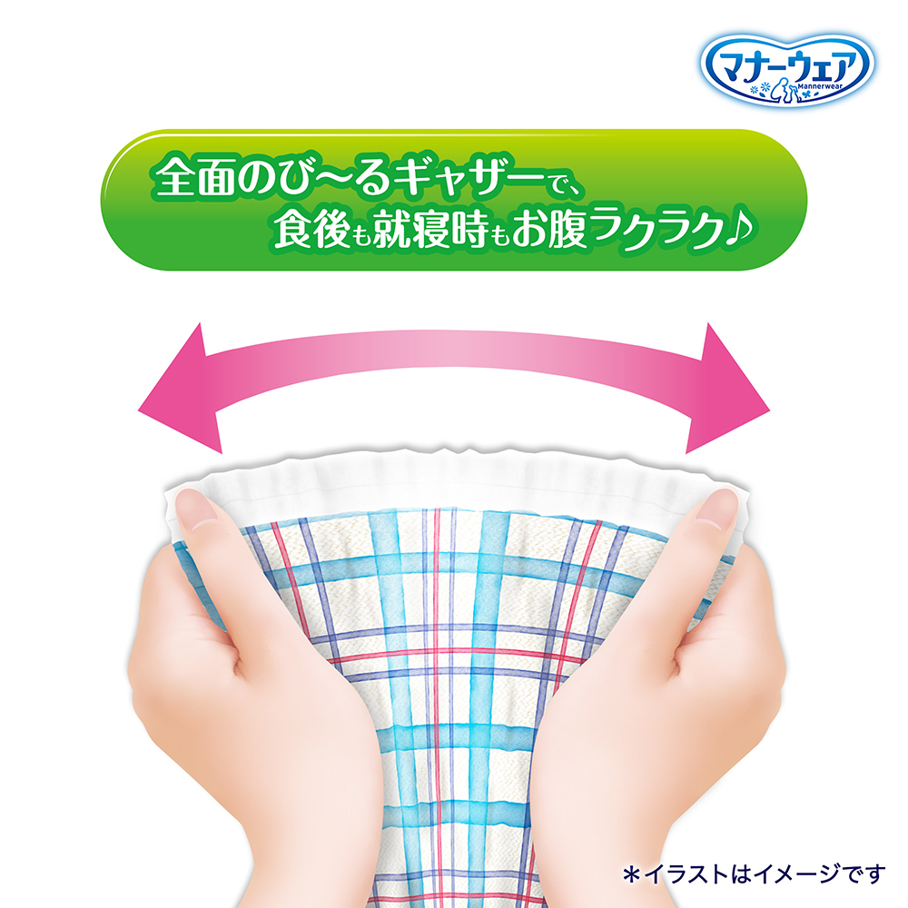 マナーウェア 長時間快適オムツ 男の子用 M 36枚 | ペット用品（犬