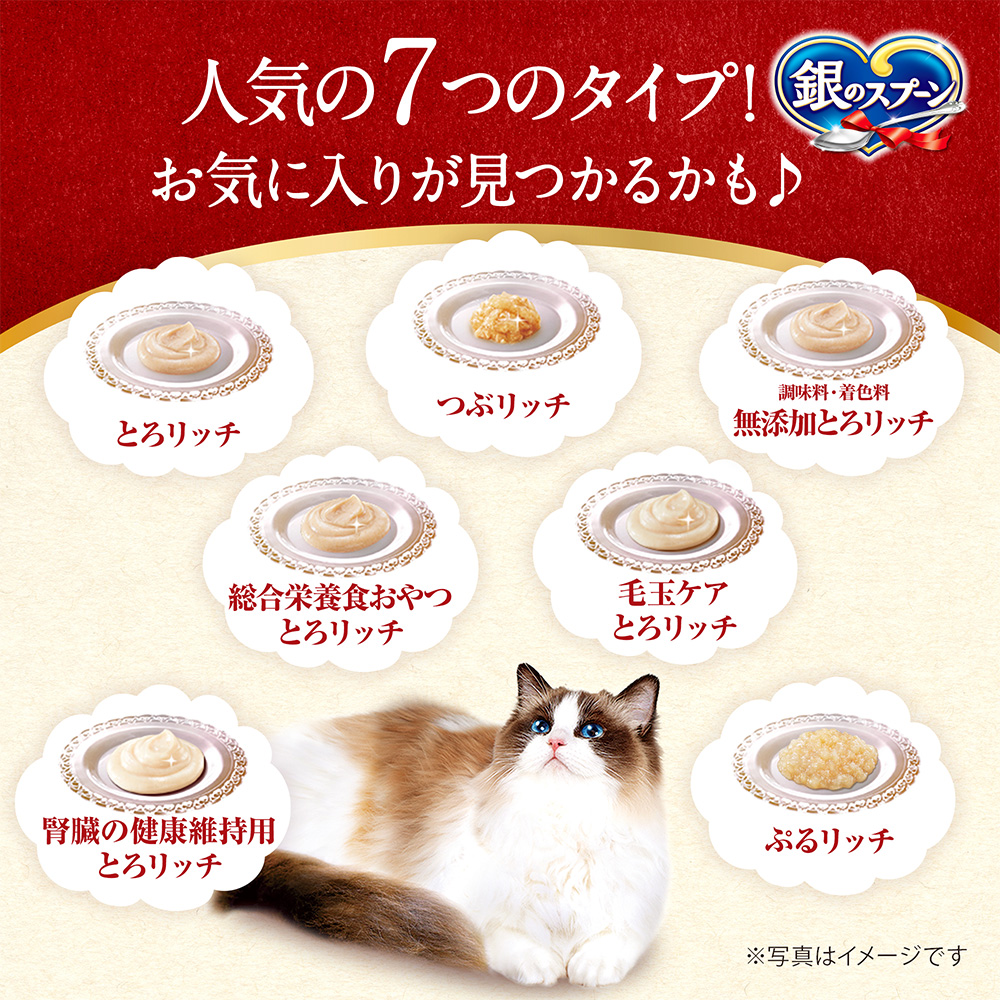 銀のスプーン 三ツ星グルメ にっぽんセレクト 毛玉ケア 3種の魚介・鶏