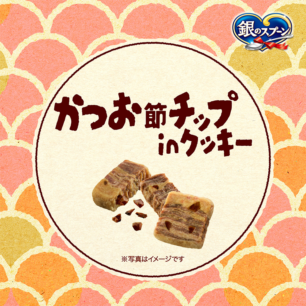 銀のスプーン かつお節チップinクッキー 2種のアソート まぐろ味