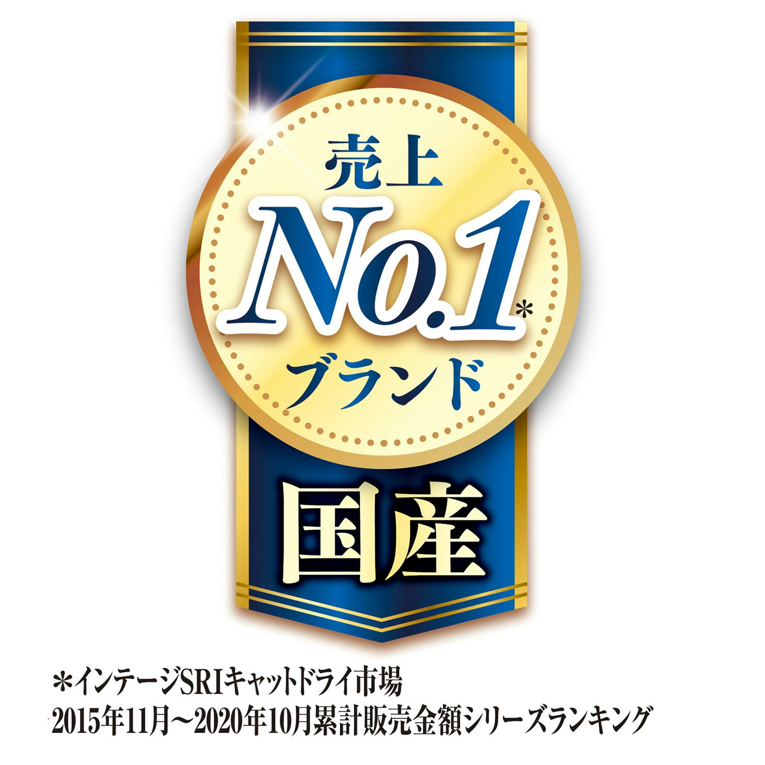 国産 売上No.1ブランド