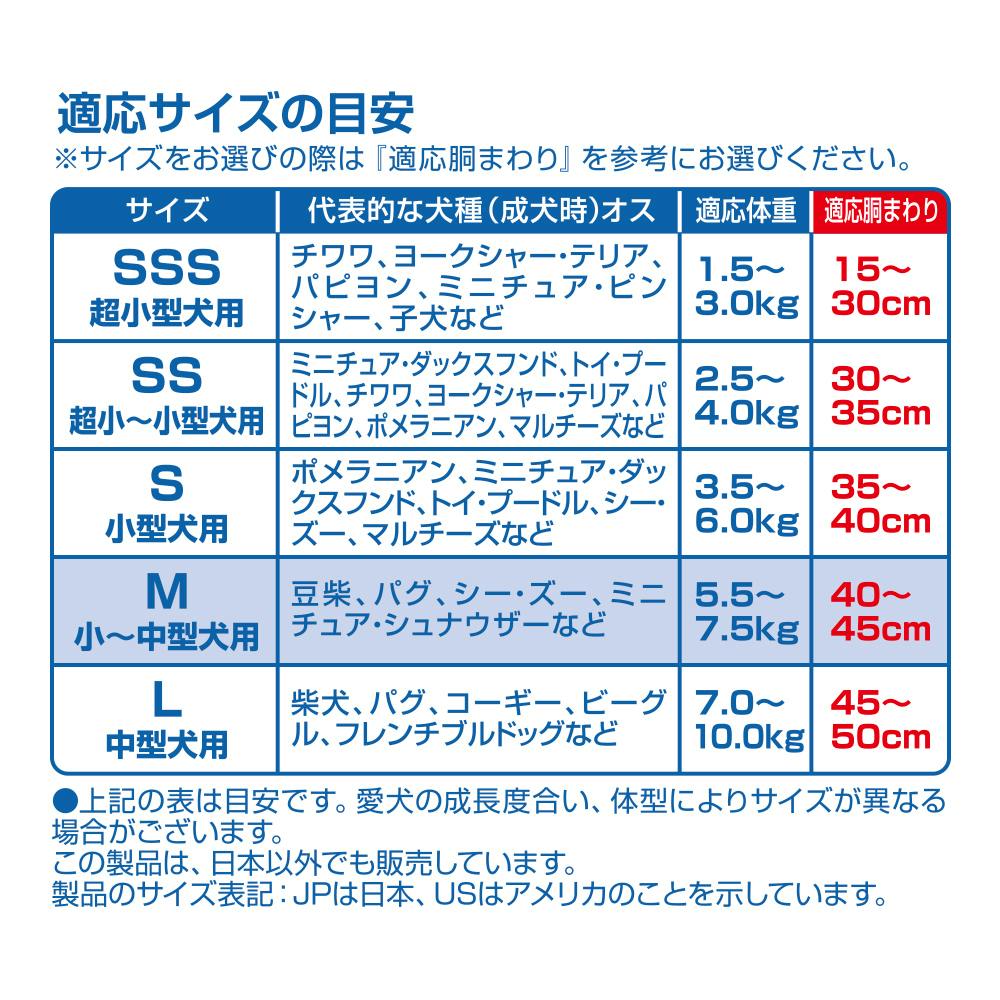 使用時間と性別で愛犬に合ったマナーウェアを