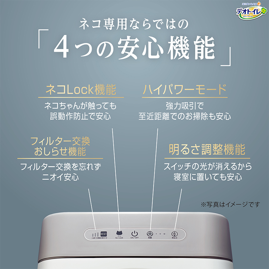 デオトイレ 脱臭ファン＋ | 猫砂・猫トイレ 通販 | ホームセンターの