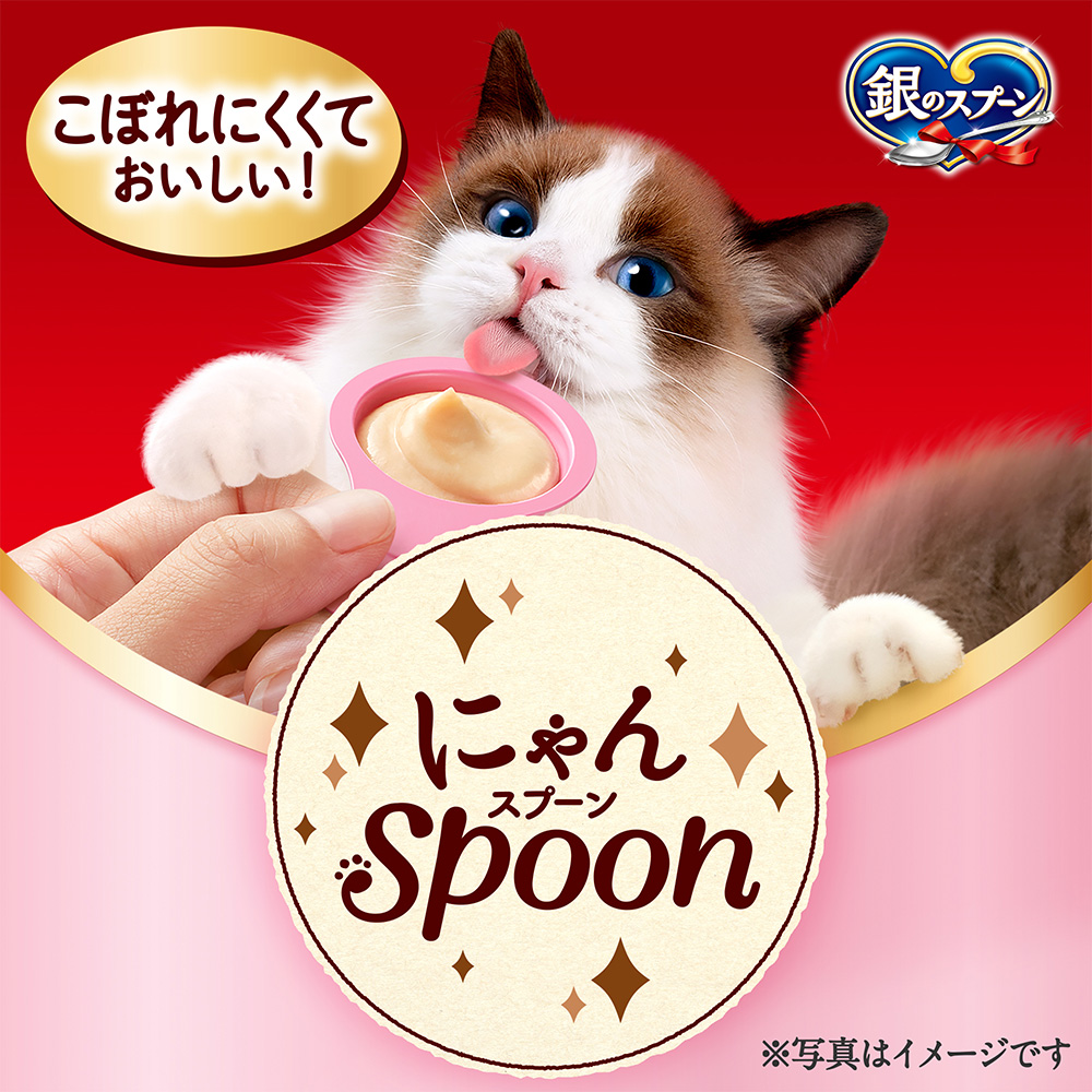 銀のスプーン 三ツ星グルメ にゃんSpoon 2種のアソート まぐろ