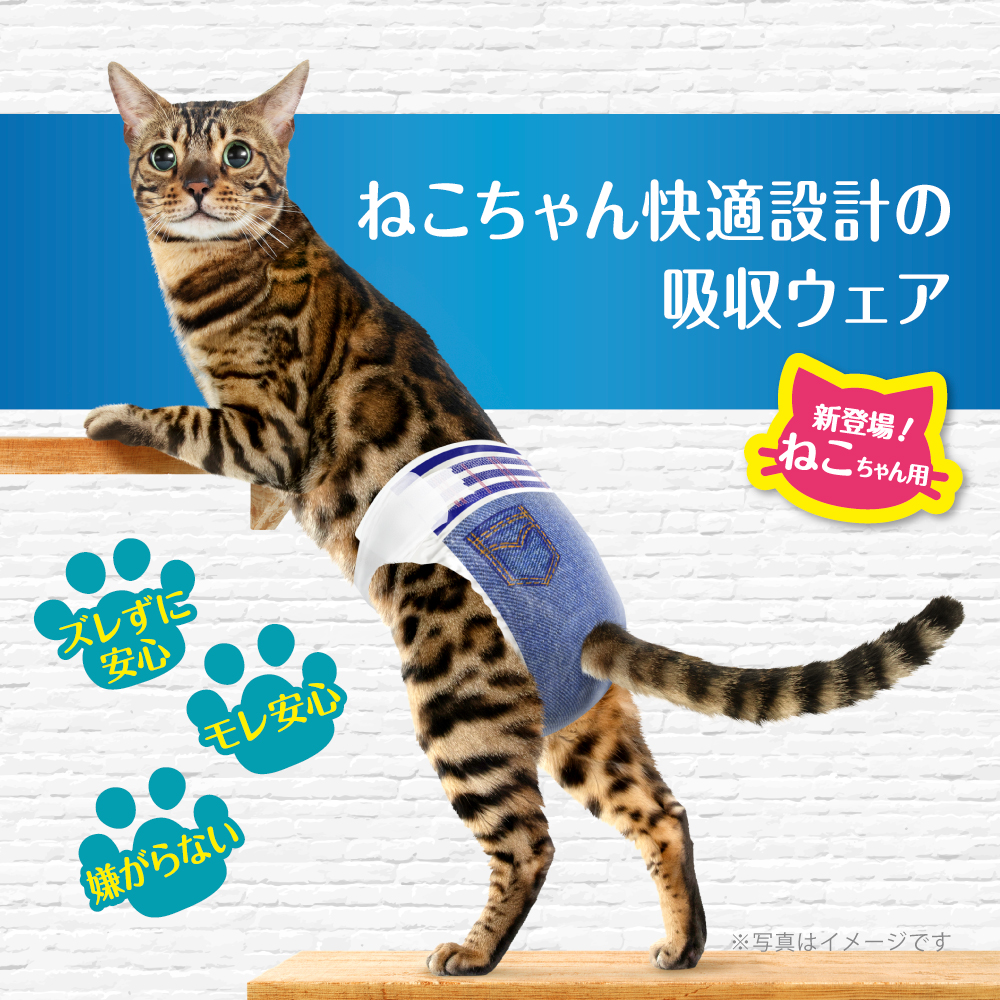 マナーウェアねこ用SS40枚 | ペット用品（犬） | ホームセンター通販