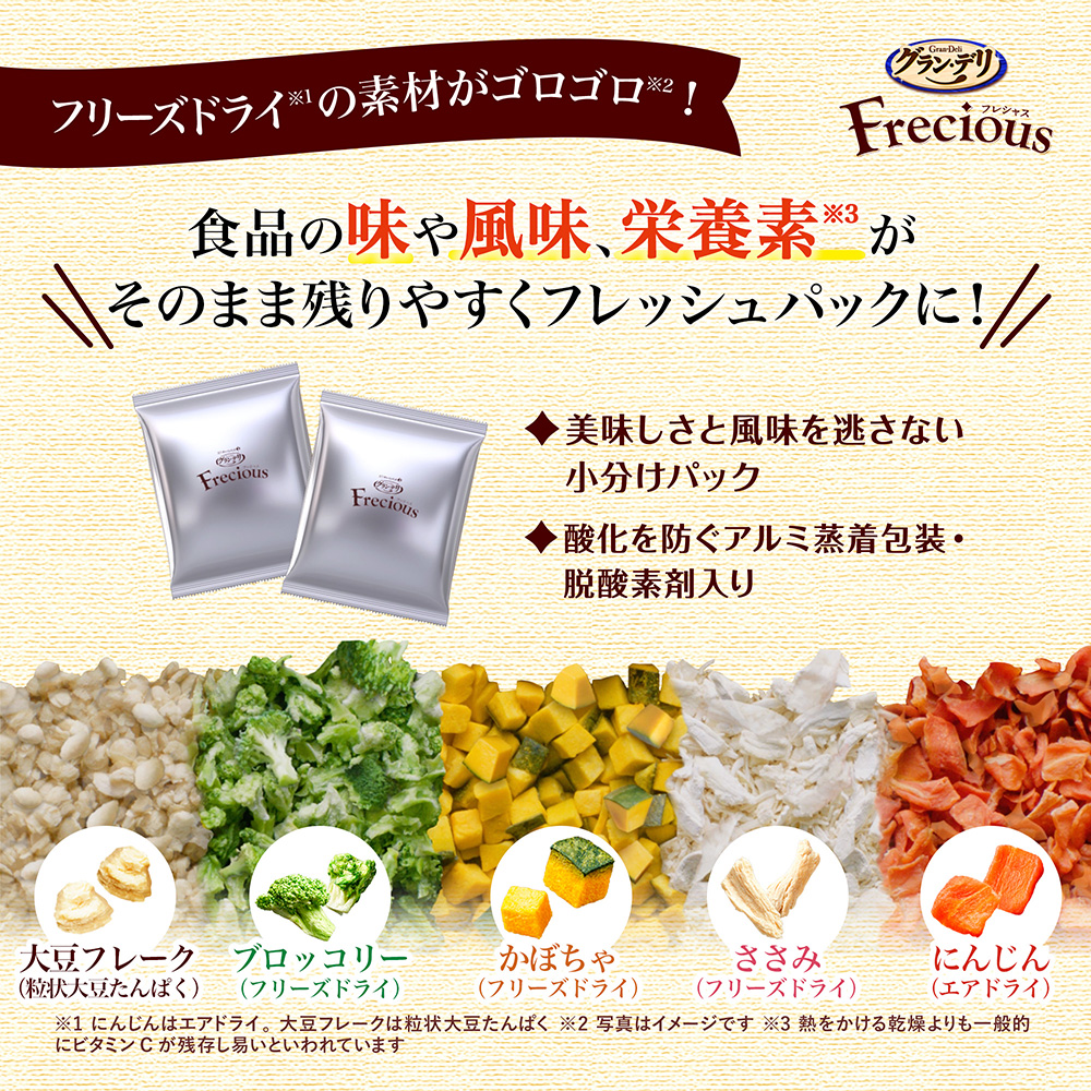ユニ・チャーム グラン・デリ フレシャス 低脂肪設計 チキン＆ビーフ