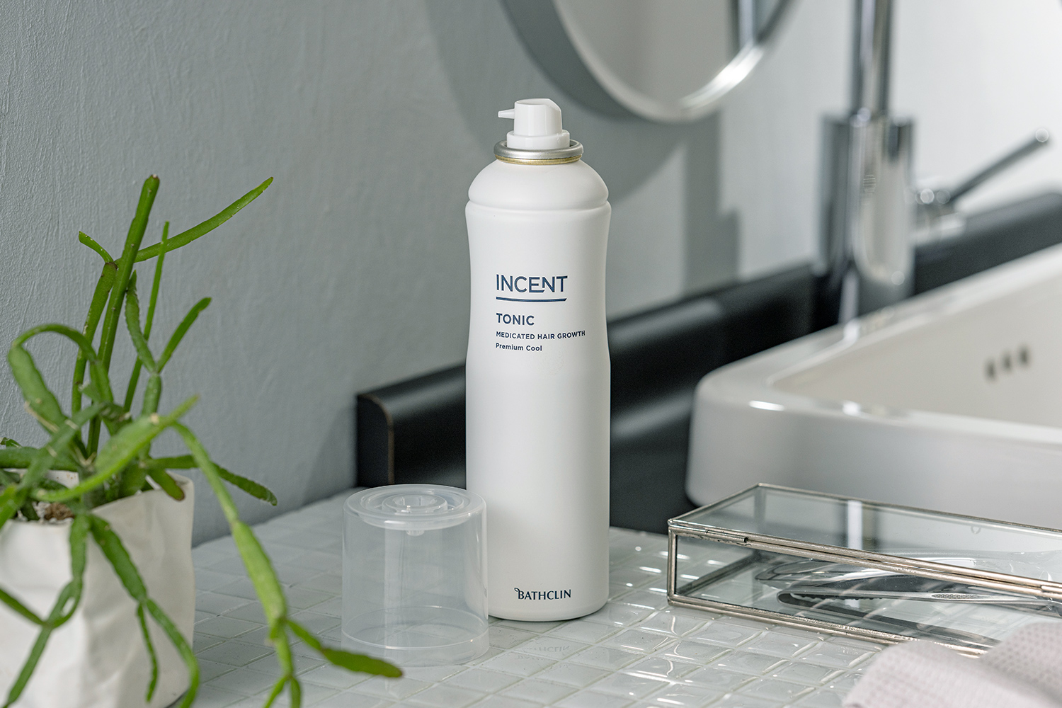 単品14個セット バスクリン インセント 薬用育毛トニック スカルプモイスチャー 190g 代引不可