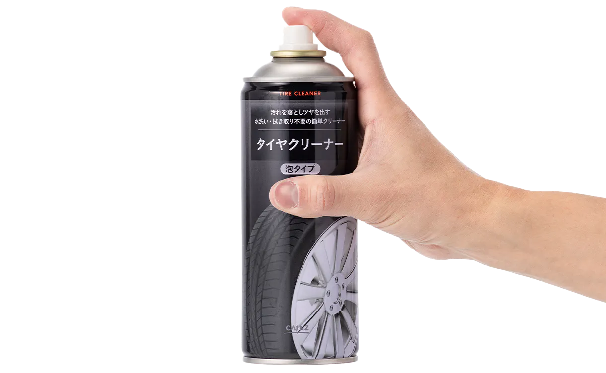 カインズ タイヤクリーナー 泡タイプ 420ml | 洗車用品・洗車グッズ