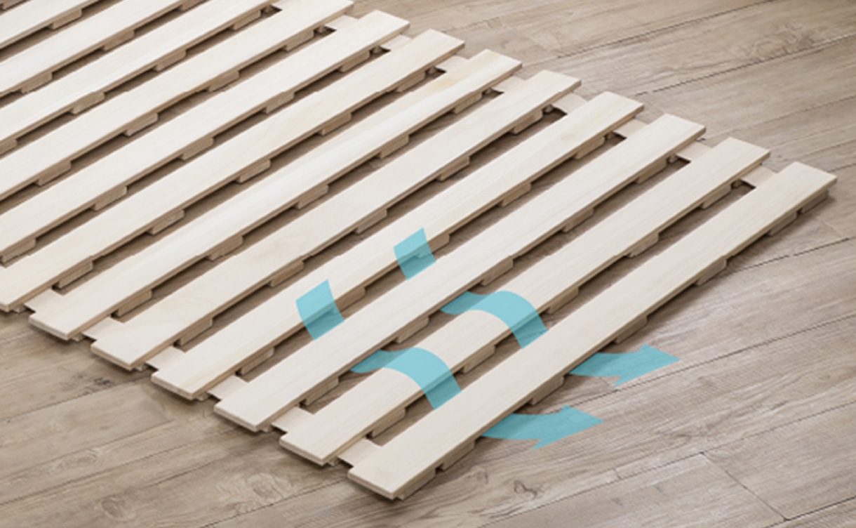 桐すのこロールマットレス シングル 100×200cm | 布団・枕・寝具