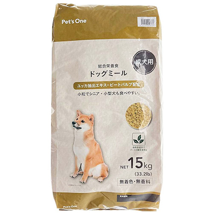 Pet'sOne ドッグミール 超大袋 15kg | ペット用品（犬