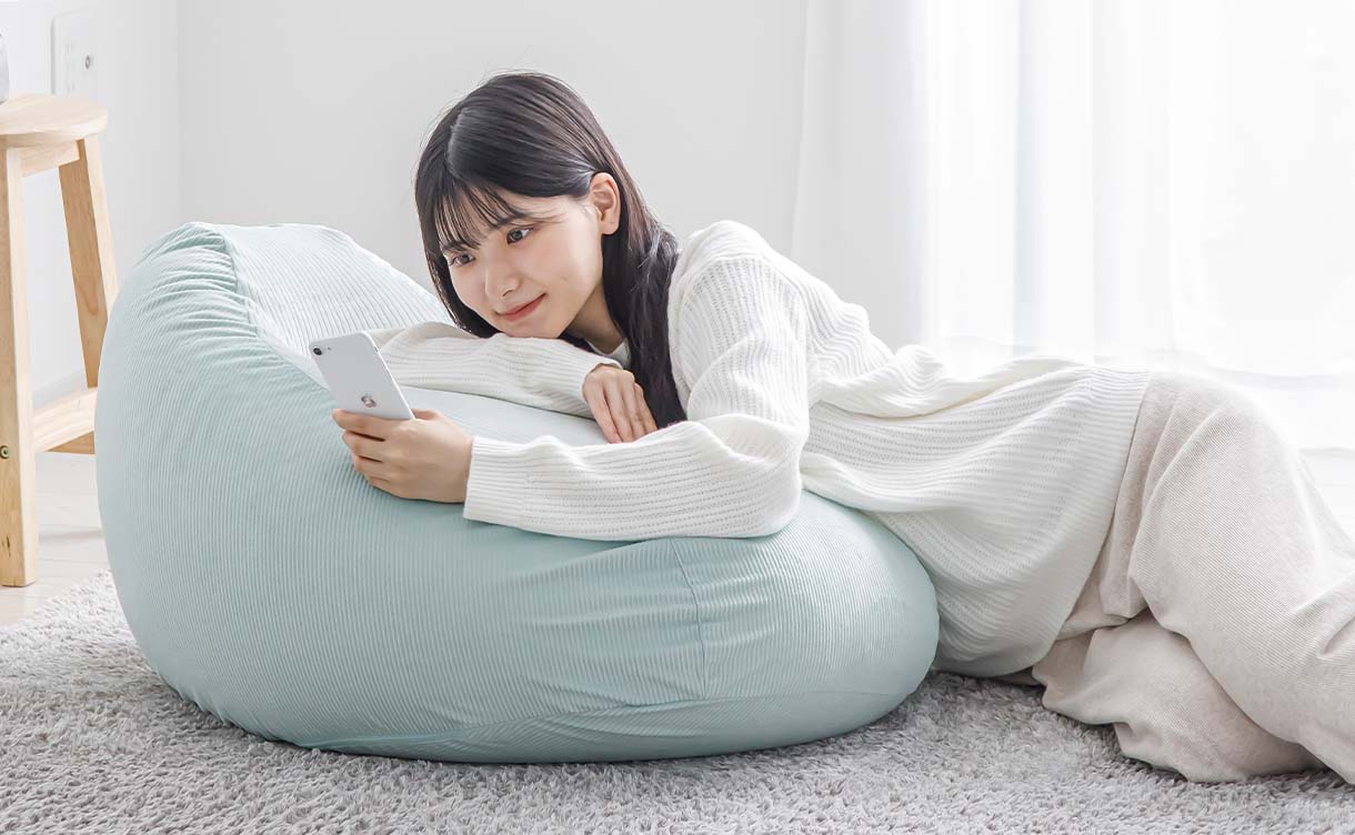 ソファクッション中材 ラフィー S ビーズ＋低反発チップ | クッション