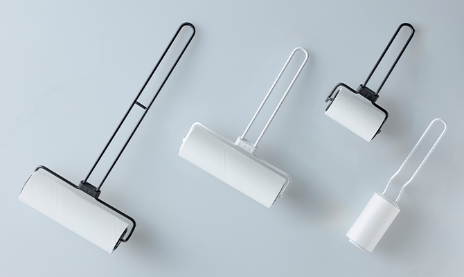 ワイヤーフレームカーペットクリーナー ミニ ホワイト | 室内