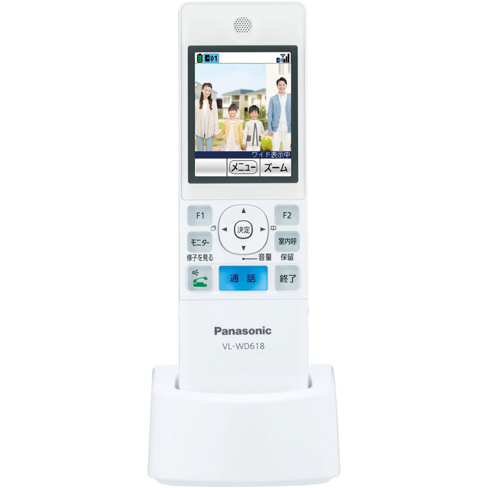 パナソニック スマホ対応TVドアホン VL-SWD505KF 防犯 広角レンズ搭載