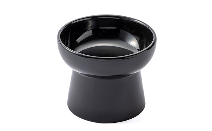 脚付きペット用食器 ブラック | ペット用品（犬） 通販