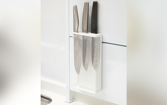 キッチン収納 壁掛け式 マグネット式包丁立て 包丁スタンド ステンレス 磁石 キッチン収納 包丁ホルダー