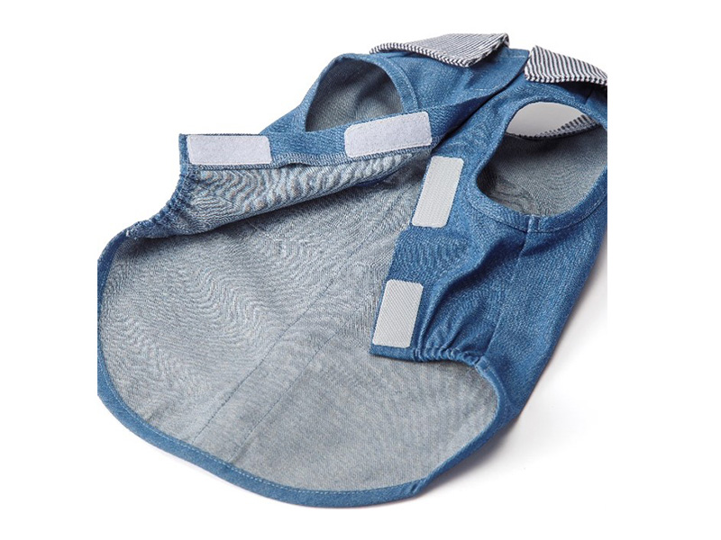 送料無料】Gジャン風ウェア ネイビー Lサイズ ペット服(犬の服