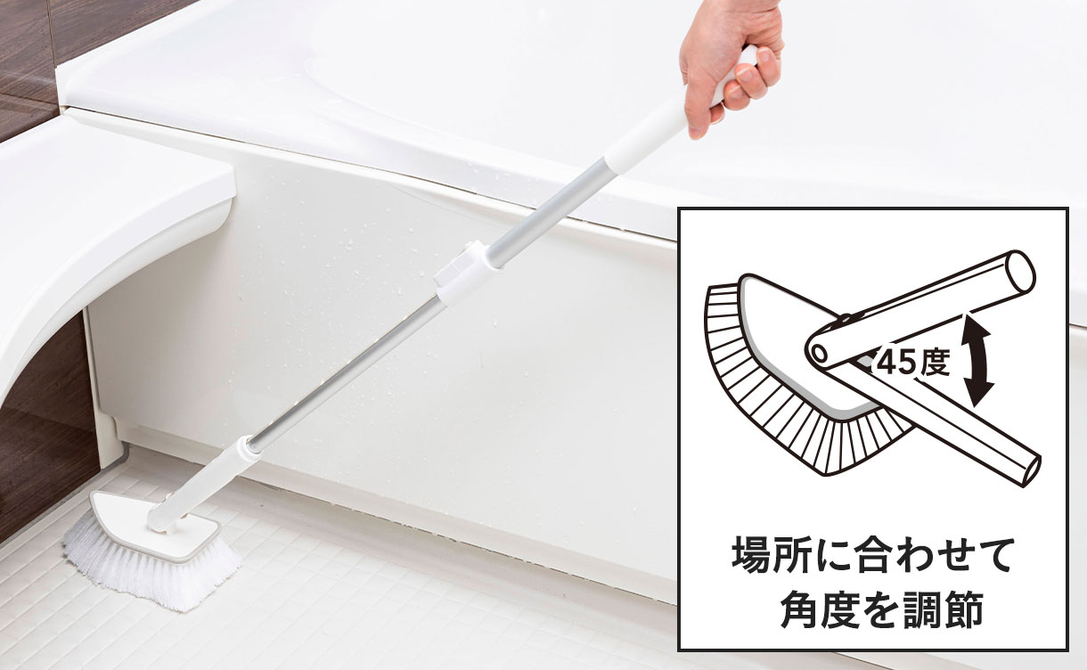 簡単伸縮 バスブラシ | お風呂グッズ・サウナ用品 通販