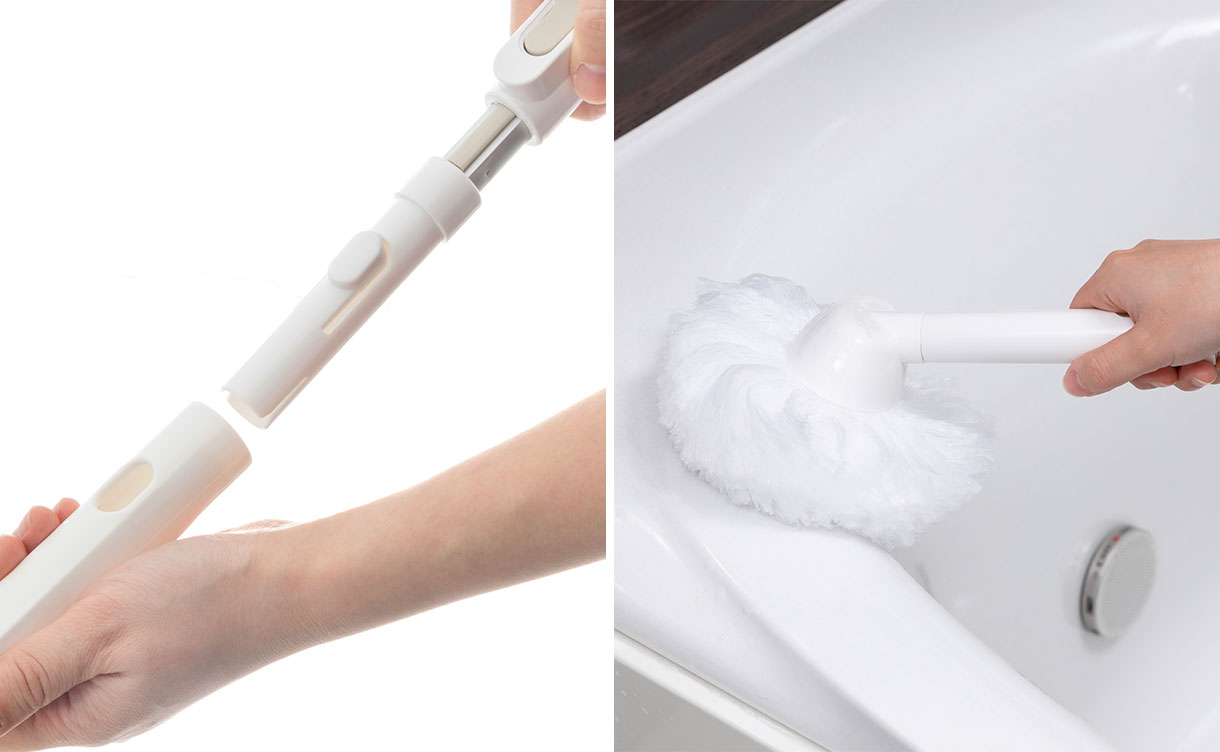 水だけで洗えるバスブラシハンディ スペア | お風呂グッズ・サウナ用品