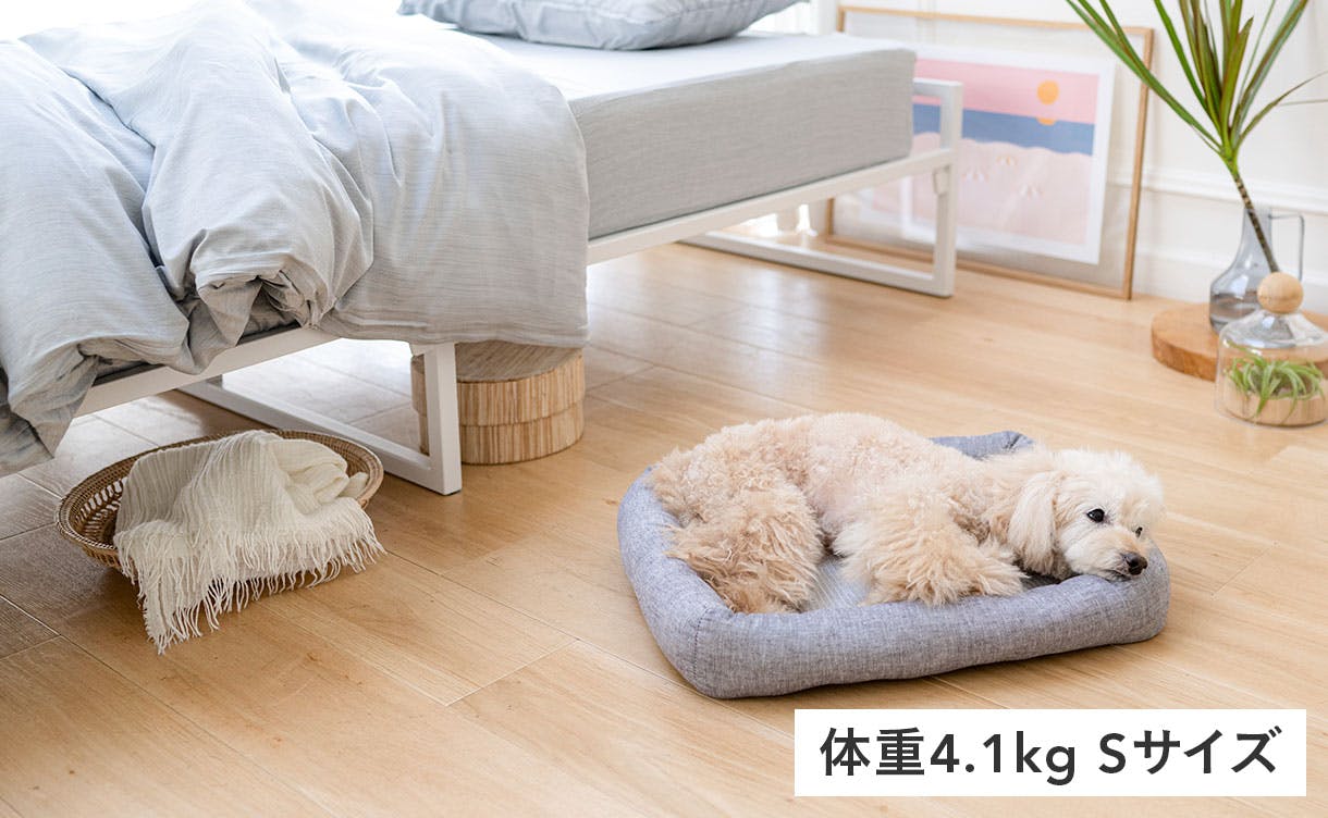 ひんやりクッションマット グレー