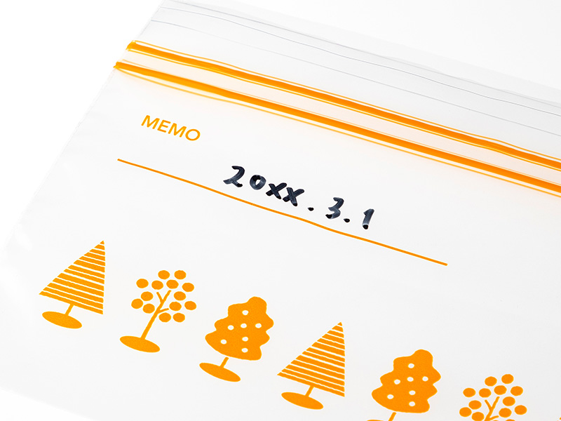 抗菌ダブルジッパーバッグ SSS 40枚入り | 食品用ラップ・アルミホイル