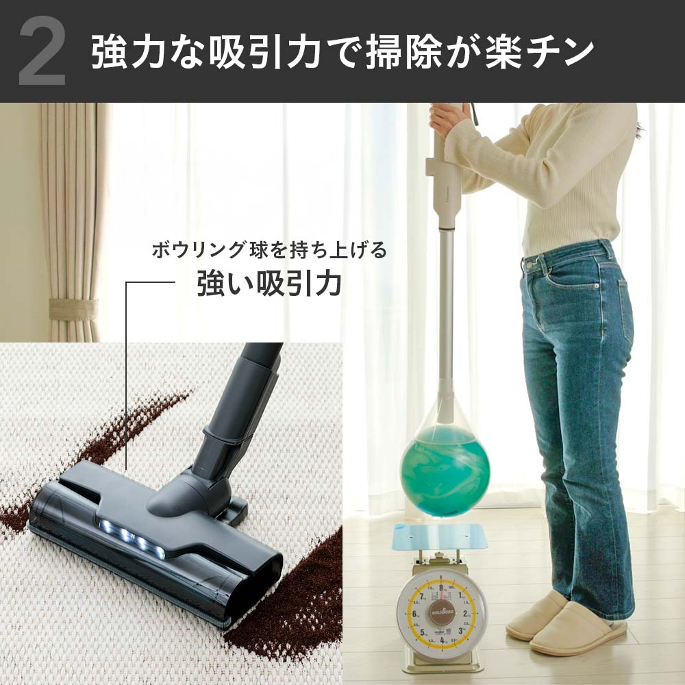 カインズ 髪の毛もペットの毛もからみにくい お手入れ簡単 コードレス