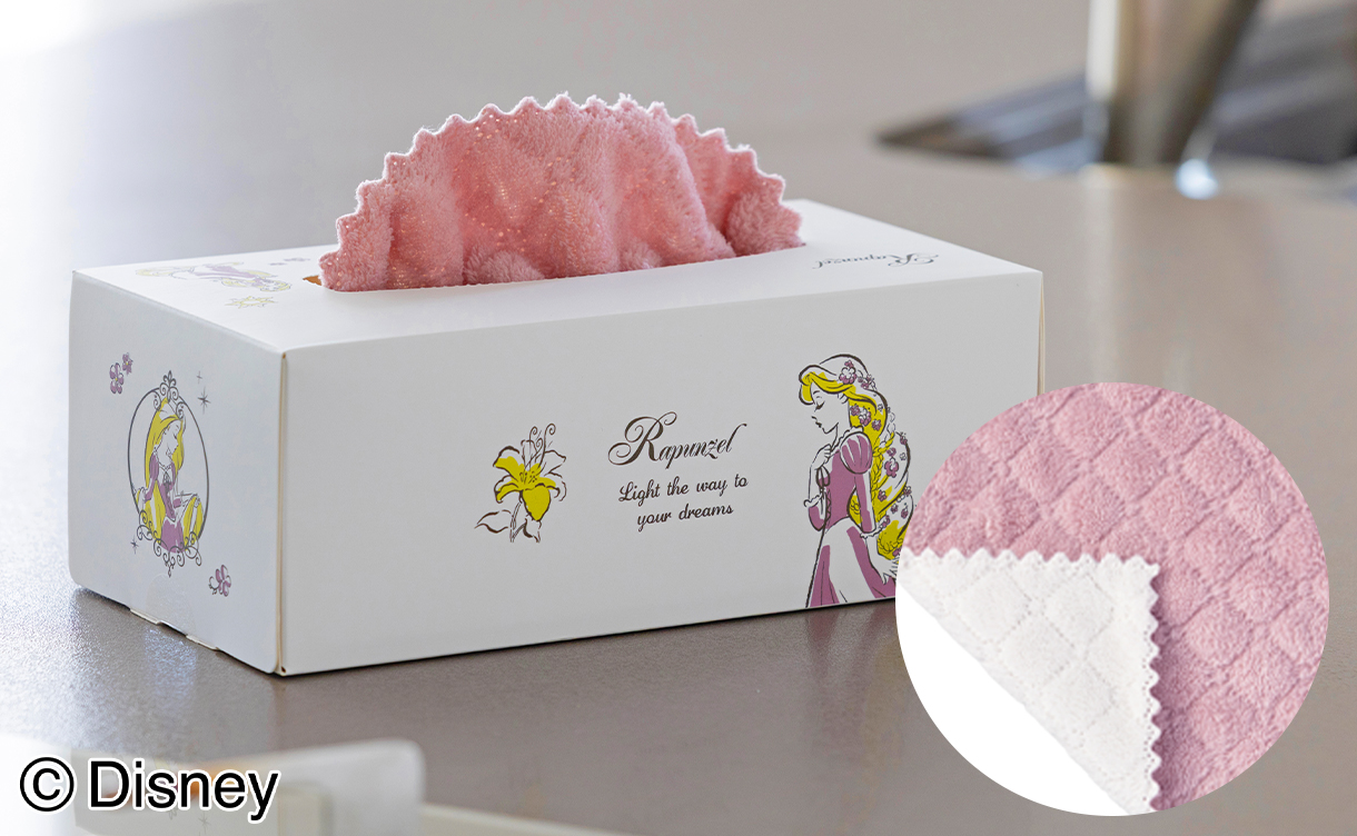 マイクロファイバークロス リバーシブル 10枚入 ラプンツェル | シンク