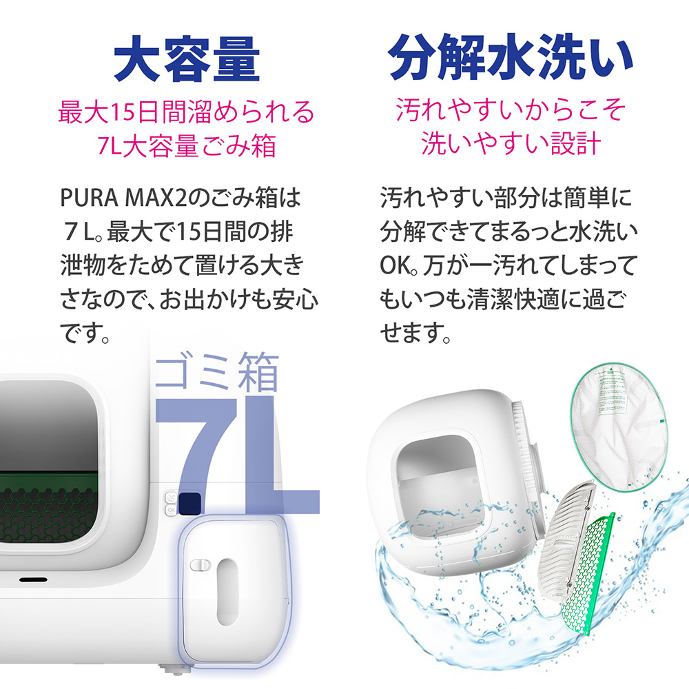 PET KIT 猫用自動トイレ P9902 | 猫砂・猫トイレ 通販