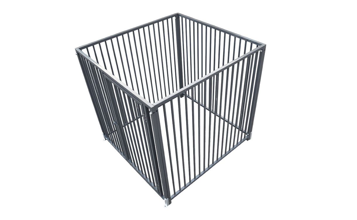 新型わんちゃんパネル扉付き グレー 幅1200mm 長さ900mm 厚さ25mm